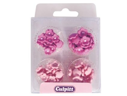 Culpitt cukrové mini kvietky 100ks