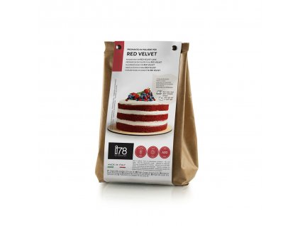 Silkomart i78 cake mix red velvet 400g 20806