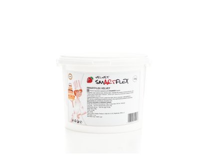 smartflex velvet jahoda 4 kg potahovacia a modelovacia hmota na torty 1