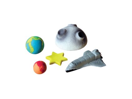 cukrova dekoracia vesmir