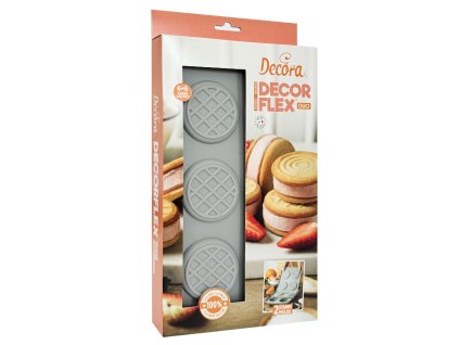 D silikónová forma kruhy set 2ks