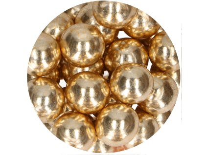 funcakes choco crispy balls metallic gold 130g