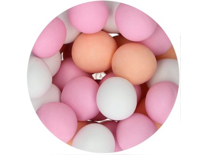 funcakes choco crispy balls peachy pink 130g