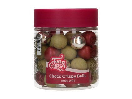 funcakes choco crispy balls holly jolly