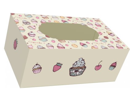 krasna darcekova krabicka krabicka na cukrovi midi 20x12x8cm 202502191205251811151213