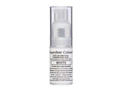 SUGARFLAIR E842T SUGARFLAIR PUMP SPRAY GLITTER DUST WHITE JPG 1