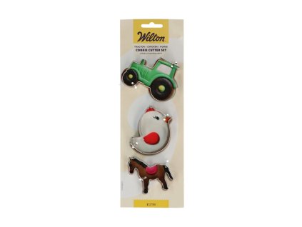 Wilton 2025 02 0 0650 Wilton Cookie Cutter Set Tractor Chicken Horse 1 jpg 1