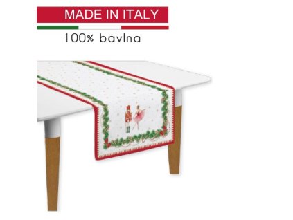 stola vianoce vianocny dekor bavlna easylife vilen R2631 MNOE