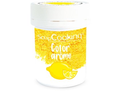 SCRAPCOOKING 2023 SC4057 SCRAPCOOKING COLOUR FLAVOUR PASTE YELLOW LEMON 10G JPG