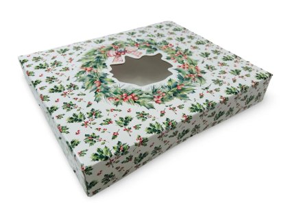 A Vianočná krabica s okienkom CBOX-149 Magnus 30x25x5cm