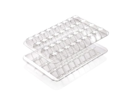 Transparentný box na makarónky (36ks) vrch + spodok