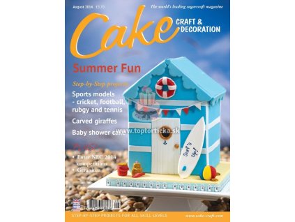 Časopis Cake Craft & Decoration August 8/2014
