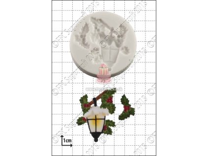 FPC Silikónová forma Vianočný lampáš (D012 Xmas Lantern)