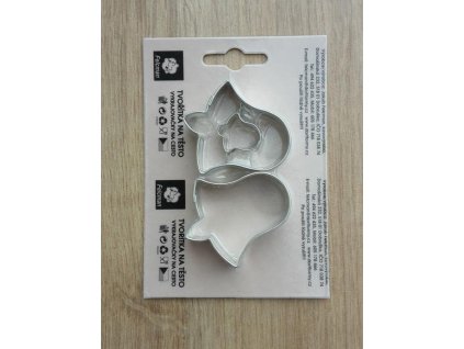 Vykrajovačky dvojsada zvonček malý
