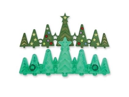 JEM vykrajovačka Bordúra vianočné stromčeky (Christmas Tree Border Cutter)