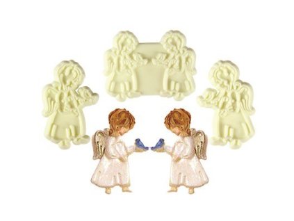 JEM sada vykrajovačiek Anjelikovia 4ks (Cute Angels Cutter set)