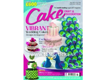 Časopis Cake Craft & Decoration Máj 5/2015