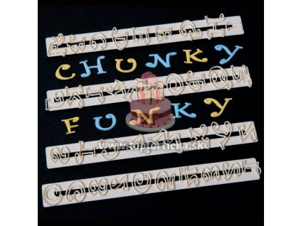 Fmm Abeceda CHUNKY Funky veľká + čísla