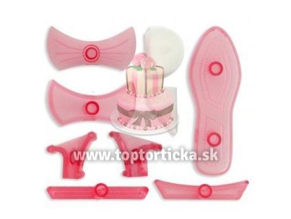 JEM Vykrajovačka dámska lodička set (JEM Ladies shoe Cutter & Embosser Set/9)