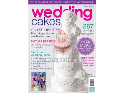 Časopis Svadobné torty č.57 (SK Wedding cakes Issue 57, Winter 2015)