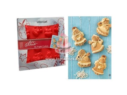 Silikónová forma na pečenie: Moje anjelské koláčiky (My Angel Cookies) - darčekové balenie