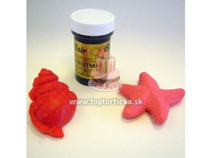 SGF gélová farba CHRISTMAS RED - vianočná červená