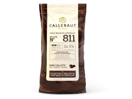 Callebaut čokoláda tmavá 54,5% 1kg