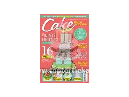 Časopis Cake Craft & Decoration Marec 3/2016