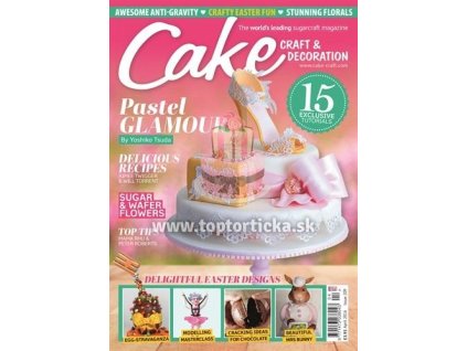 Časopis Cake Craft & Decoration Apríl 4/2016