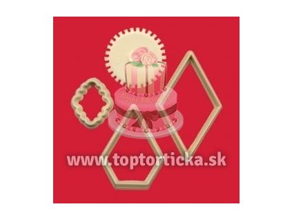 FMM vykrajovač Patchwork 4ks