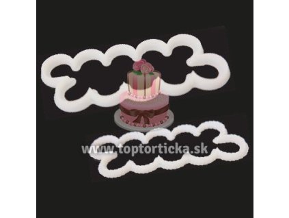 FMM vykrajovačka najjednoduchšia ruža menšia sada 2ks (The Smaller Easiest Rose Cutter Set 2)
