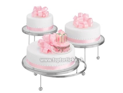 Wilton stojan s guličkami 3ks (Wilton Cake 'N More 3 Tier Party Stand)