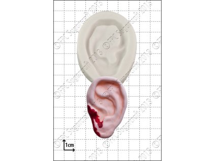 FPC Silikónová forma Ucho (Ear)