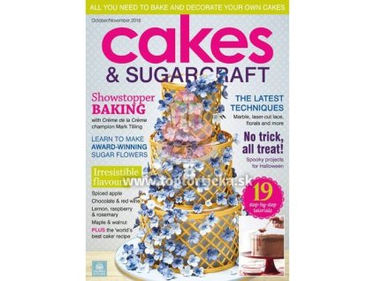Časopis Cakes & Sugarcraft Október/November  2016 (Issue 136)