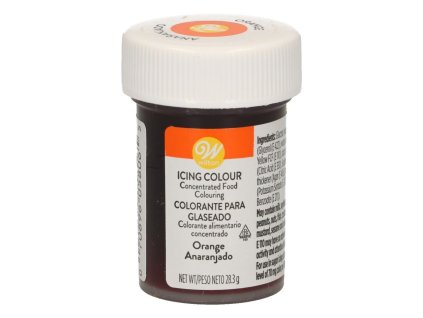 Wilton gélová farba ORANGE - oranžová 28g