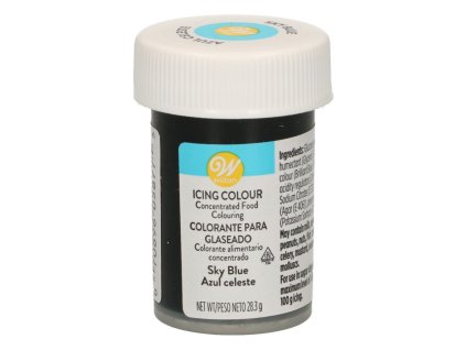 Wilton gélová farba SKY BLUE - nebeská modrá 28g