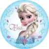 Jedlý obrázok kruh Elsa