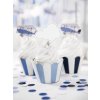 PD Krajky na cupcakes modré Little Plane 6ks
