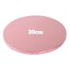 FC Ružový hrubý podnos kruh 30cm, hrúbka 12mm