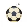 cokoladova dekoracia futbalova lopta 21ks