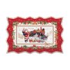 0130967 platou servire 35 x 23 cm christmas memories portelan nuova r2s