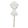 Cukrová dekorácia Kalich zápich 1ks