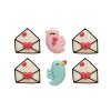 D cukrová dekorácia Love Letters 6ks