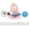 Wilton špička č.32 - otvorená hviezdica