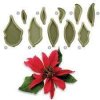 JEM vykrajovačka Vianočná ruža 10ks (Poinsettia Cutter set)