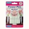 PME stredné vázičky na živé/umelé kvety 12ks