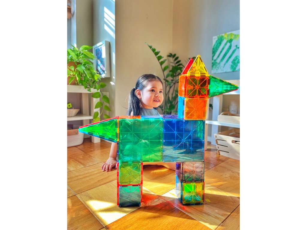 Magnetická stavebnica Magna-Tiles – Hra, ktorá rozvíja fantáziu aj zručnosti