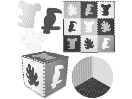 Kidwell Detská penová senzorická podložka-podlahové senzorické puzzle SENSO