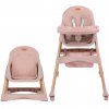 Kidwell Detská jedálenská stolička KARIMI-ružová