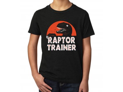 Dětské tričko Jurský Park Raptor Trainer